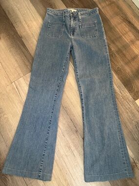 Joie Light Blue Flare Jeans